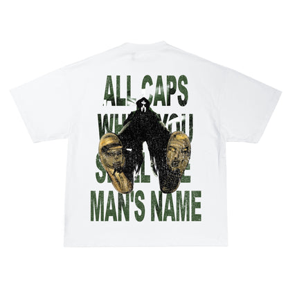 ALL CAPS Tee (Pre-Made)